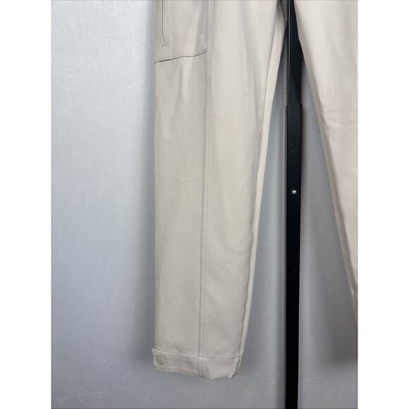 Athleta Endless High Rise Cargo Pants Women's 4 Bone Pockets Casual Athleisure - Picture 4 of 12